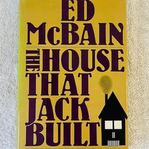 ED McBAIN - The House That Jack Built - 1988 First Printing Mystery Hardcover in Dj