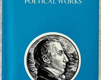 WILLIAM WORDSWORTH - Obras poéticas - 1971 Oxford University Tapa dura con sobrecubierta