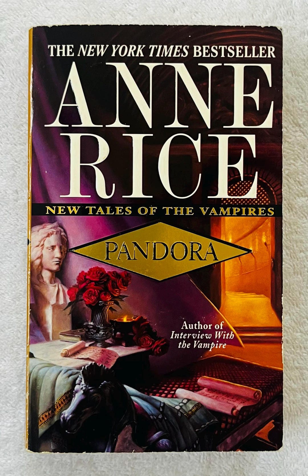 ANNE RICE - Pandora: New Tales of the Vampires - 1999 First Printing ...