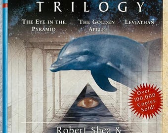 Robert Shea & Robert Anton Wilson - The ILLUMINATUS TRILOGY - Uncommon Hardcover Edition in dj