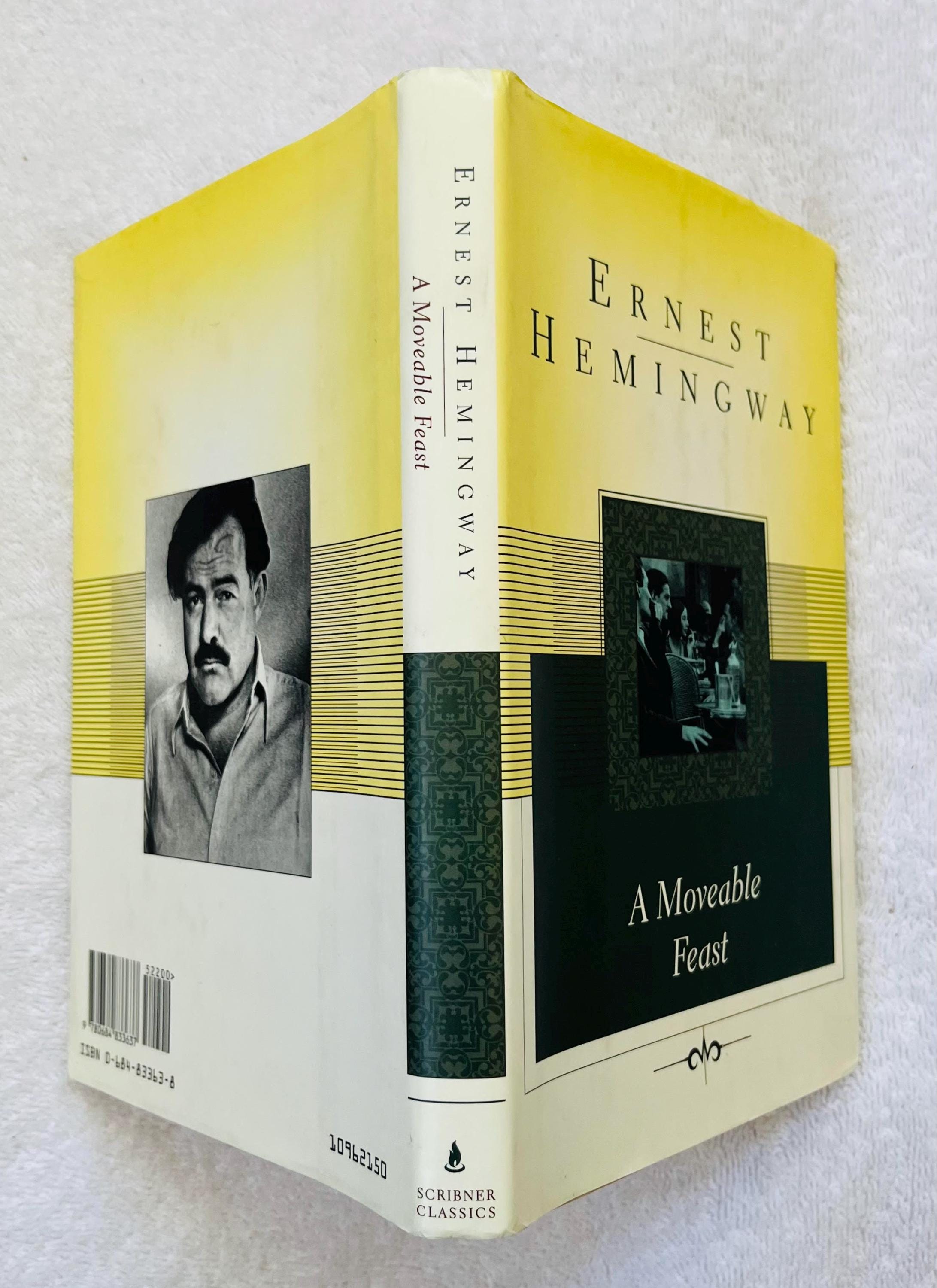 ERNEST HEMINGWAY - A Moveable Feast - 1996 Scribner Classics