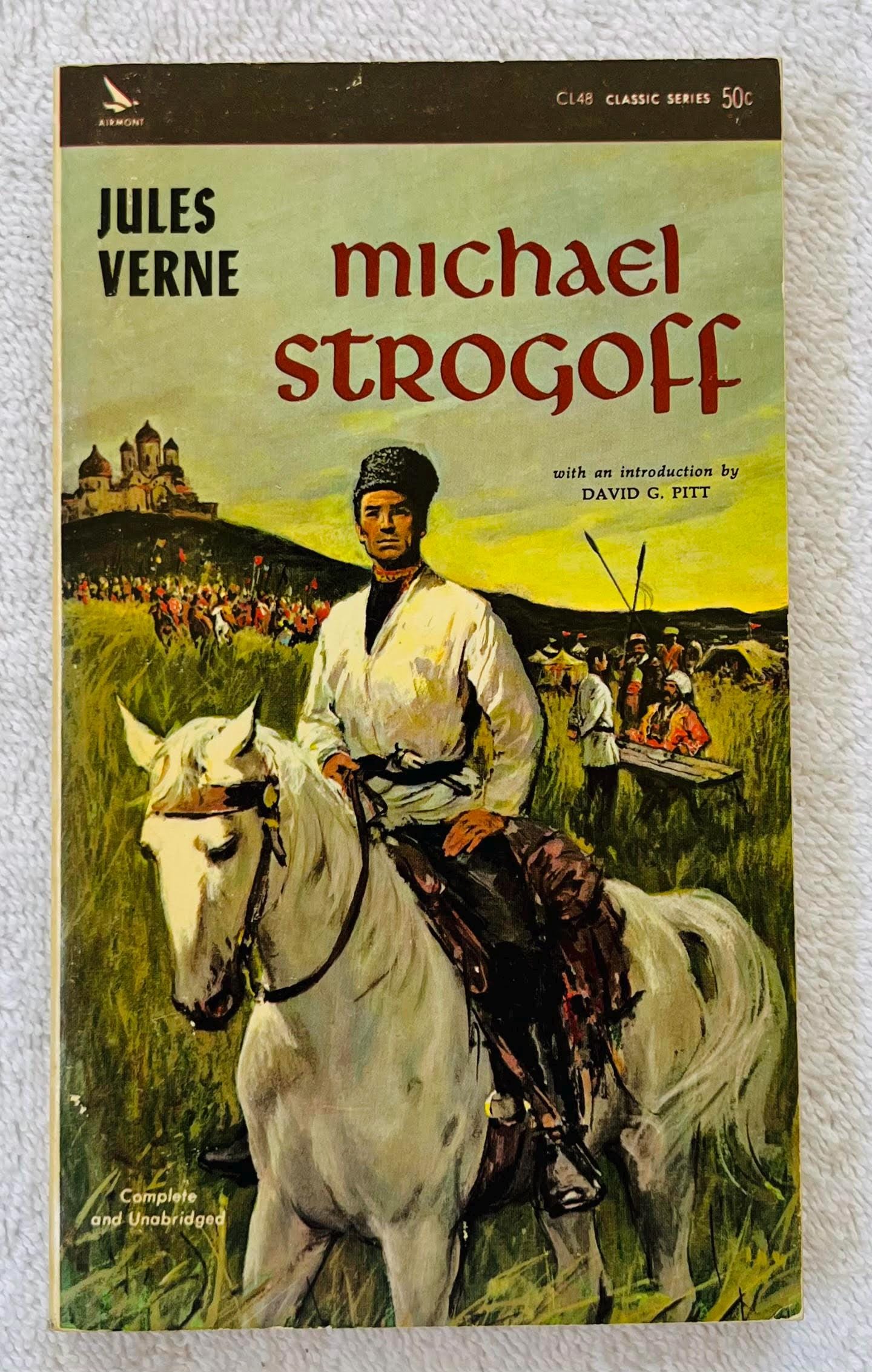 JULES VERNE - Michael Strogoff - 1964 Airmont Paperback Classic
