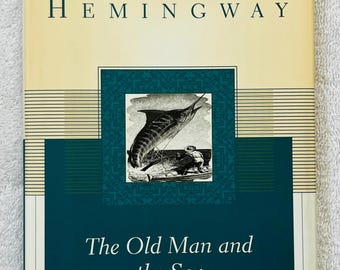 ERNEST HEMINGWAY - The Old Man and the Sea - 1996 Relié en dj - Scribner Classics Edition