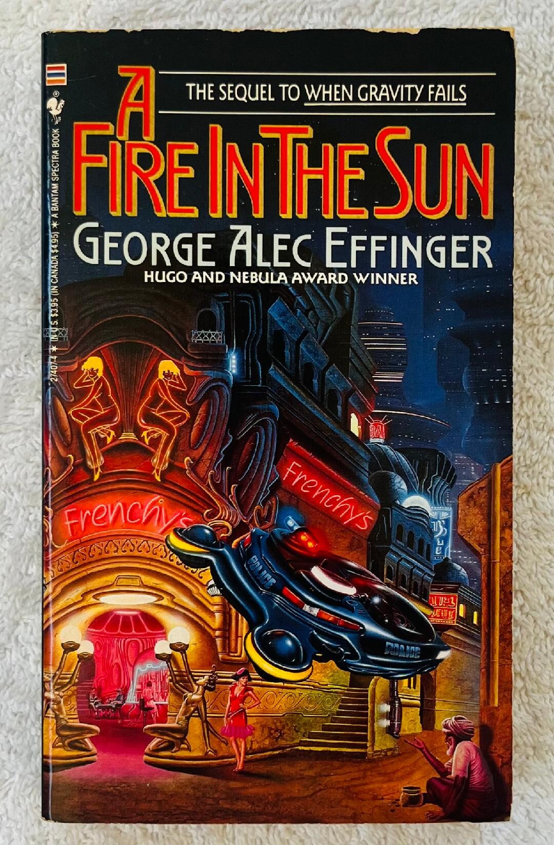 GEORGE ALEC EFFINGER - A Fire in the Sun - 1990 First Printing ...