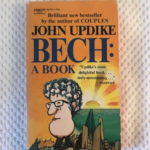 JOHN UPDIKE - Bech: A Book - 1971 Paperback Novel