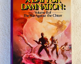 DAVID GERROLD - A Day For Damnation - 1984 Première impression reliée en DJ