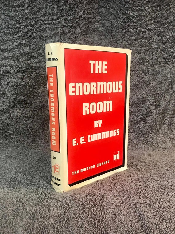 Modern Library The Enormous Room By E E Cummings Hardcover In Dust Jacket