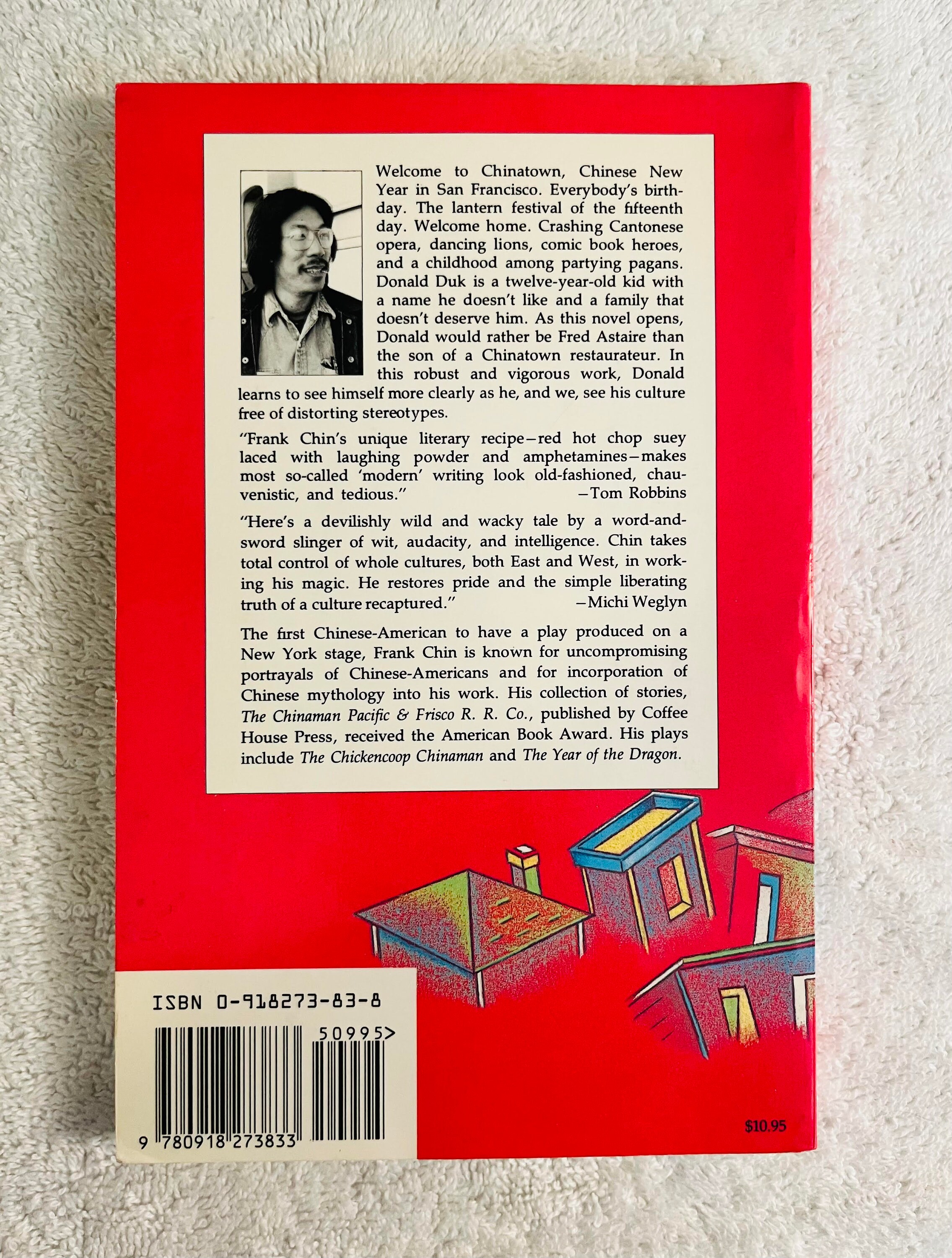FRANK CHIN - Donald Duk: A Novel - 1991 Soft Cover Edition - Etsy