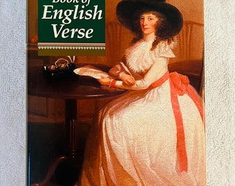 The New OXFORD BOOK Of English VERSE 1250-1950 – Hardcover in DJ – 1991
