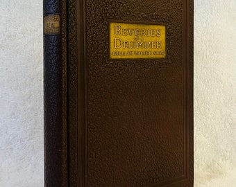 WILLIAM WALTER SHAW - Rêveries d'un batteur - Première édition de poésie signée de 1926 Couverture rigide