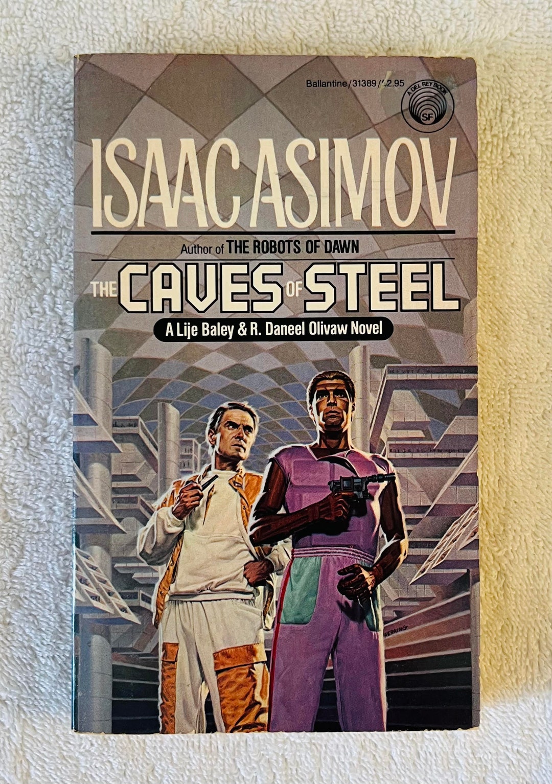 ISAAC ASIMOV the Caves of Steel 1983 Ballantine Paperback First Printing Etsy