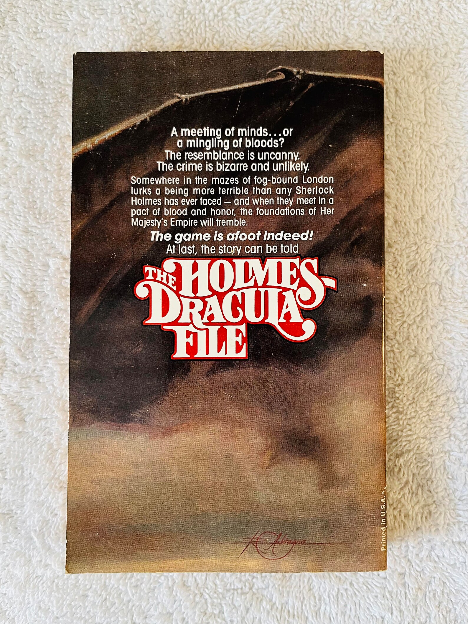 Fred Saberhagen the Holmesdracula File 1978 First Etsy