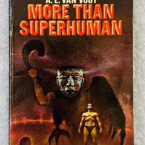 A. E. VAN VOGT - More Than Superhuman - 1971 Dell Paperback First Printing
