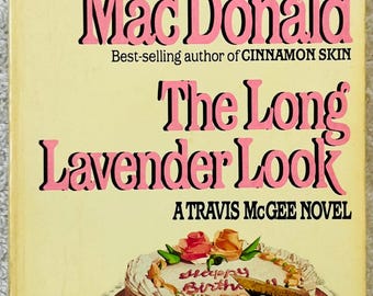 JOHN D. MACDONALD - The Long Lavender Look - Edizione tascabile Fawcett del 1984 - Travis McGee