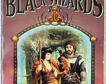 VERGETEN REALMS - Black Wizards door Douglas Niles - 1988 Eerste druk paperback