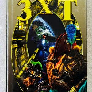 HARRY TURTLEDOVE - 3 X T - First Printing Hardcover in dj - Noninterference / Kaleidoscope / Earthgrip