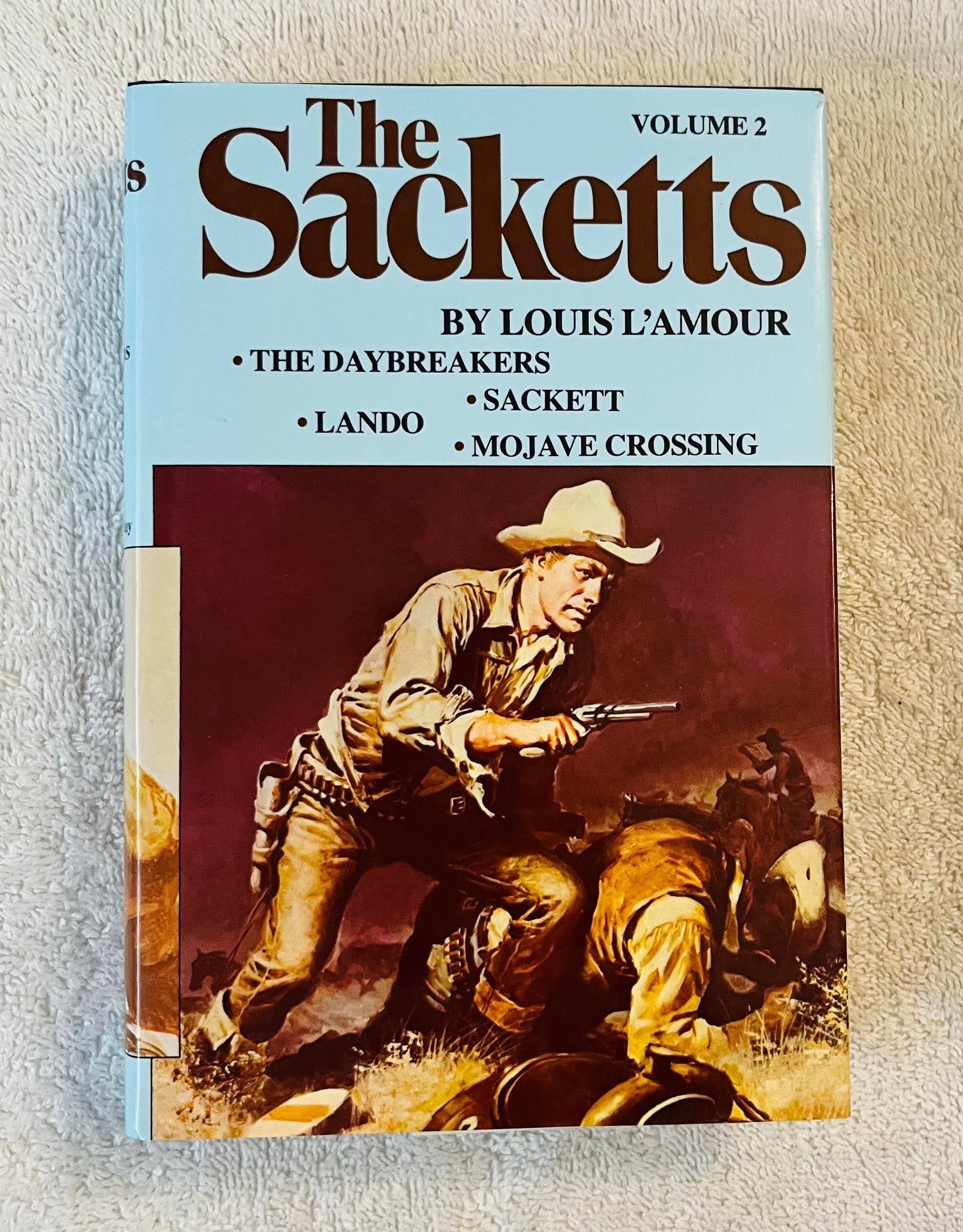 Louis Lamour Lot of 2 The Sackett & Companion The Trail to