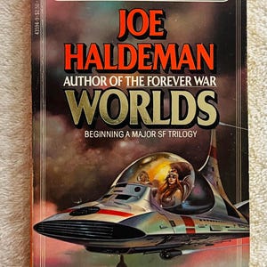 JOE HALDEMAN - Worlds - 1982 Paperback SF First printing