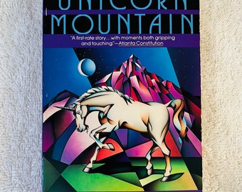 MICHAEL BISHOP - Unicorn Mountain - 1989 Première impression SF Broché