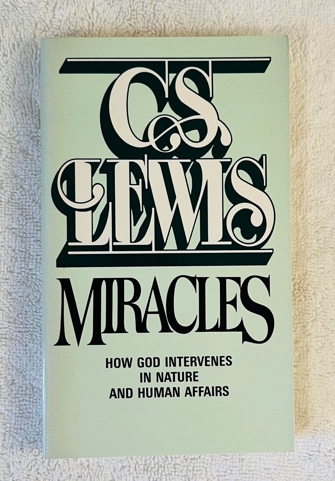 C. S. LEWIS MIRACLES 1978 Collier / Macmillan Paperback Etsy