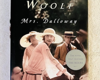 VIRGINIA WOOLF - Mrs. Dalloway - 1981 Harvest Hardcover in Dj - First Printing