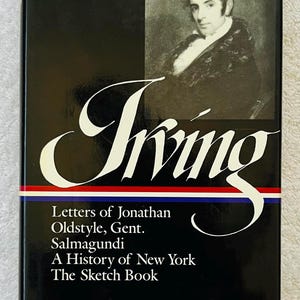 WASHINGTON IRVING - History, Tales and Sketches - Library of America Hardcover in dj