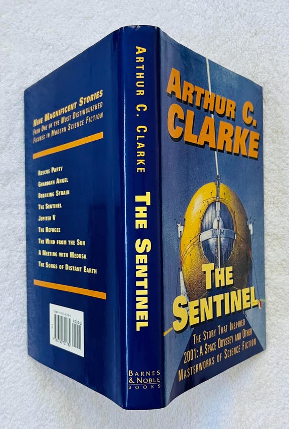 ARTHUR C. CLARKE - the Sentinel - 1996 Hardcover Illustrated
