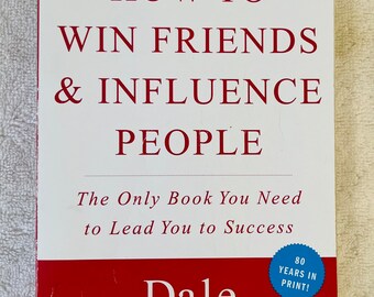 DALE CARNEGIE - How To Win Friends and Inluence People - 1998 Soft Cover