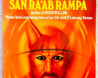 MAMA SAN Ra'ab RAMPA - Tigerlilly - 1978 Corgi Paperback Mysticiscm