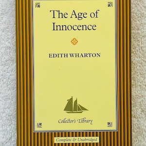 EDITH WHARTON - The Age Of Innocence - Collector&#39;s Library Hardcover in dj