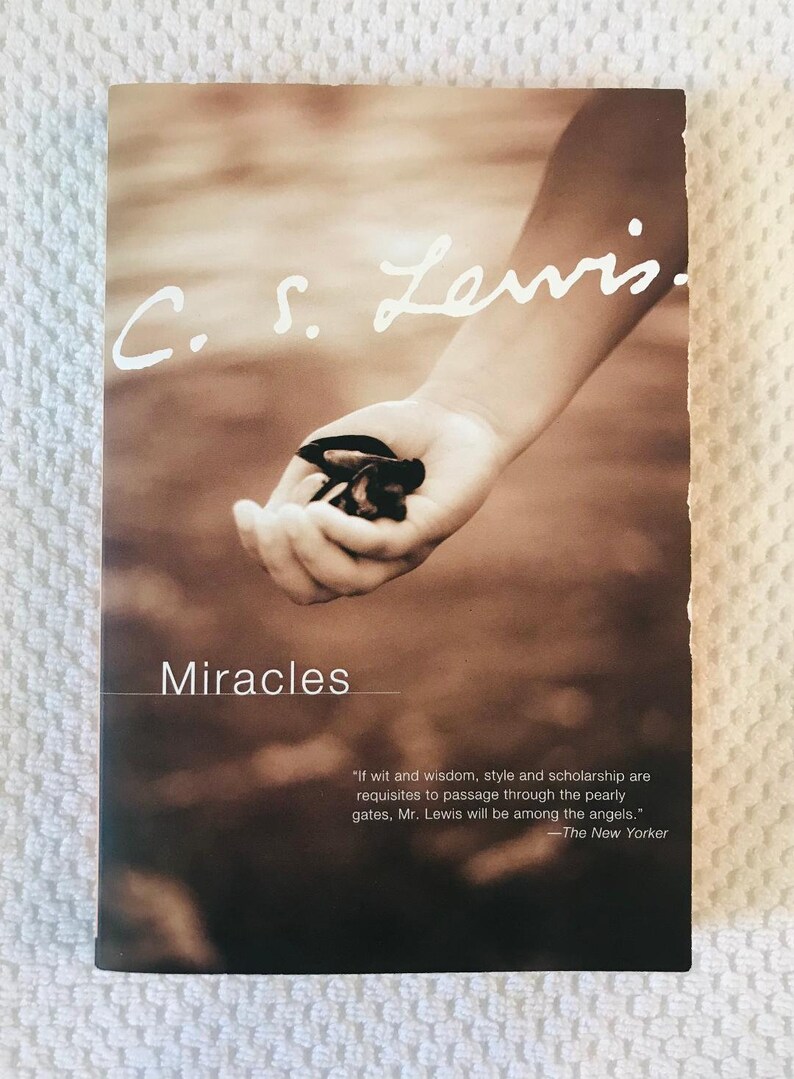 C. S. LEWIS Miracles Trade Soft Cover Edition Etsy