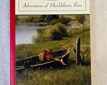 MARK TWAIN - The Adventure of Huckleberry Finn - Barnes & Noble Classics Hardcover in dj