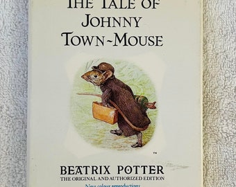 BEATRIX POTTER - El cuento de Jonny Town-Mouse - 1989 Tapa dura en dj