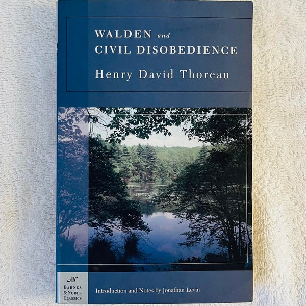 HENRY DAVID THOREAU - Walden & Civil Disobedience - Barnes and Noble Classics Soft Cover