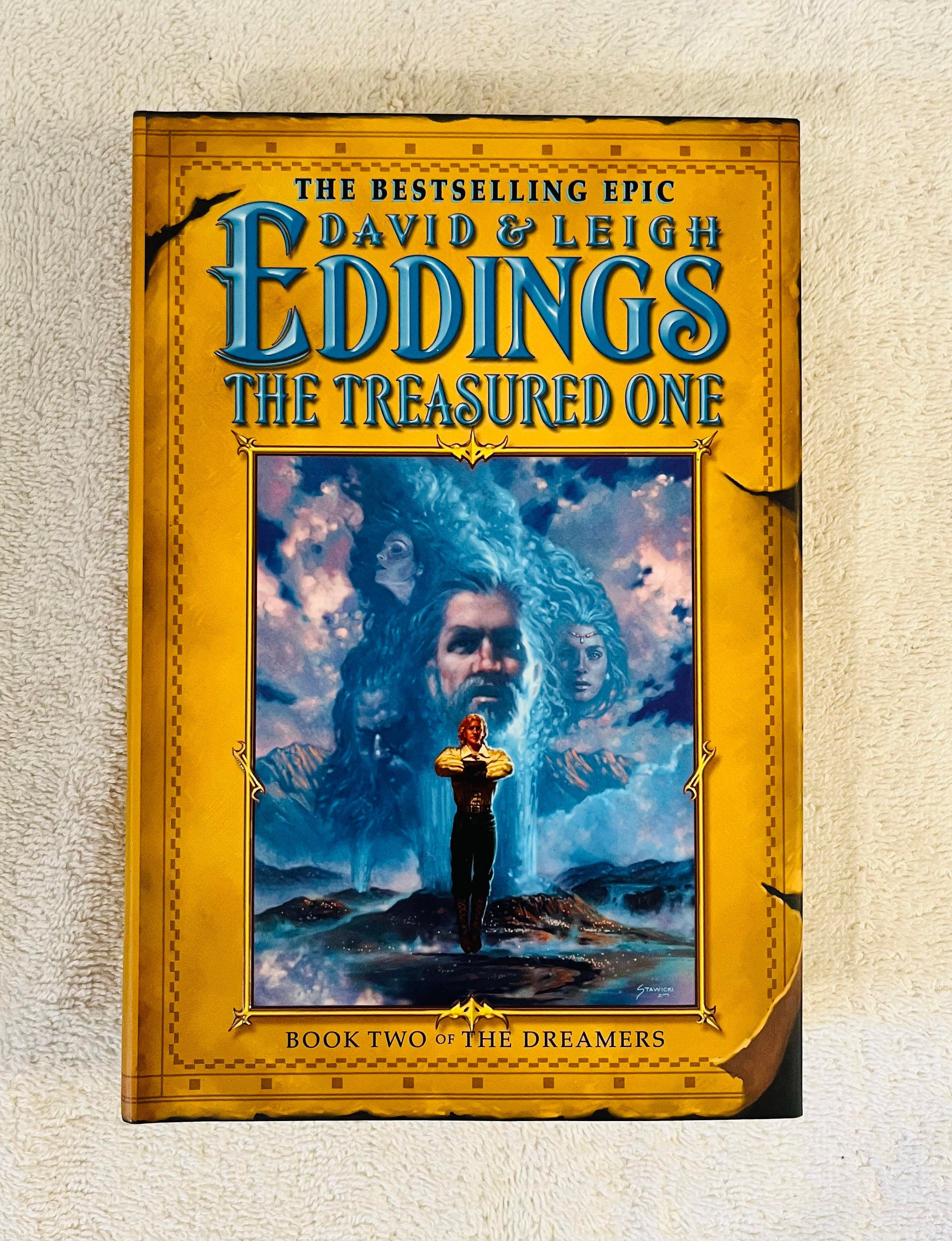 DAVID & LEIGH EDDINGS - the Treasured One - First Printing