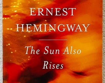 ERNEST HEMINGWAY - The Sun Also Rises - Scribner Soft Cover Edition