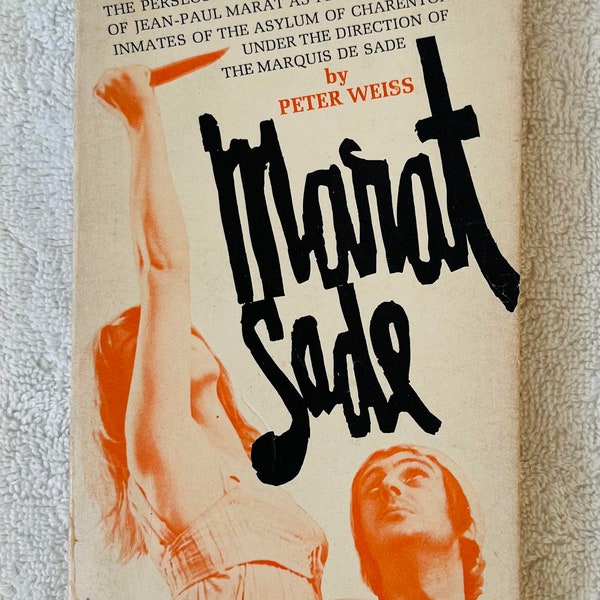 PETER WEISS - Marat / Sade - 1972 Pocket Books Paperback