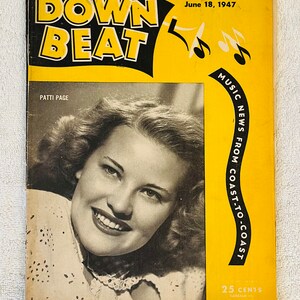 Down beat magazine - Etsy 日本