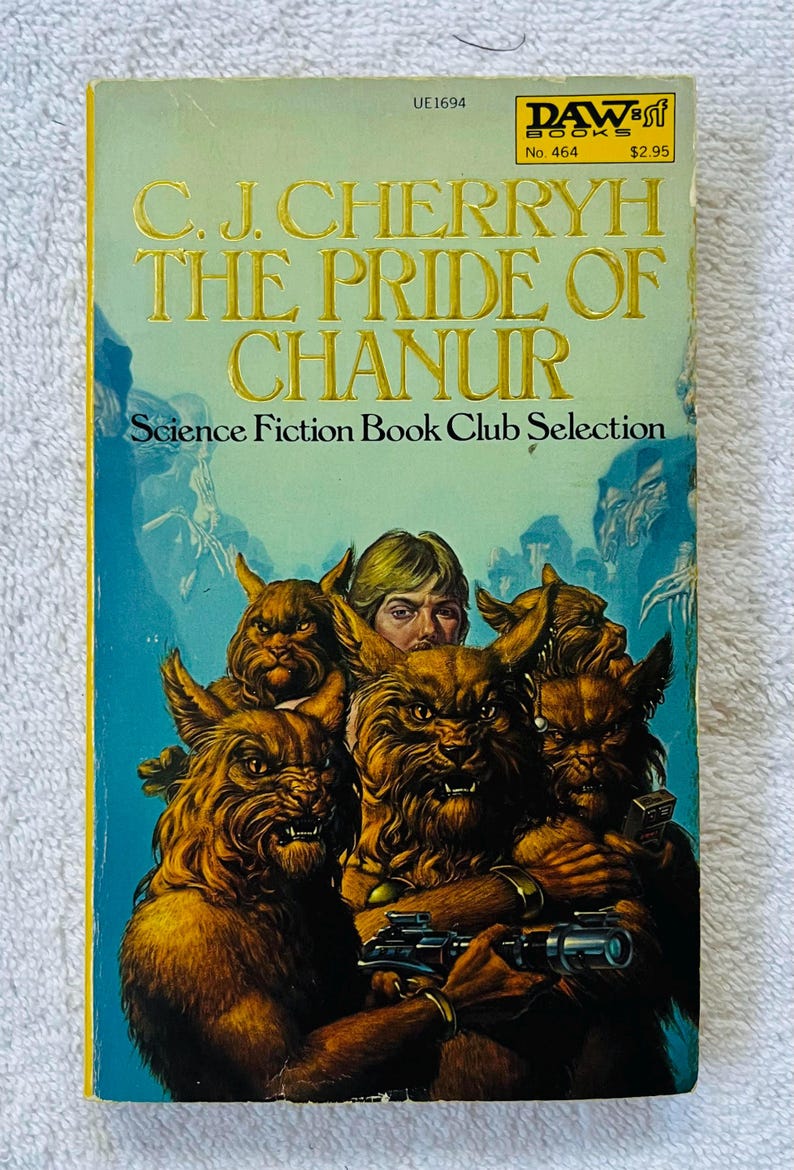 c-j-cherryh-the-pride-of-chanur-1982-daw-paperback-etsy