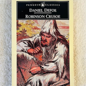 DANIEL DEFOE - Robinson Crusoe - zachte kaft Penguin Classics 1985