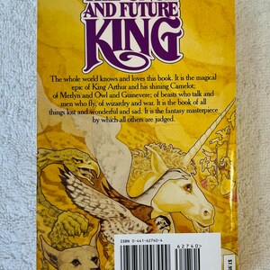 T. H. WHITE the Once and Future King 1987 Paperback Fantasy Classic