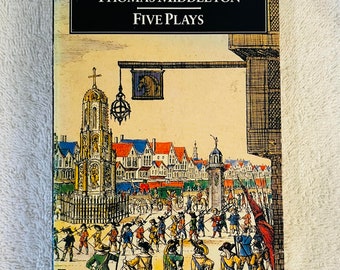 THOMAS MIDDLETON - Five Plays - 1988 Penguin Classics Soft Cover
