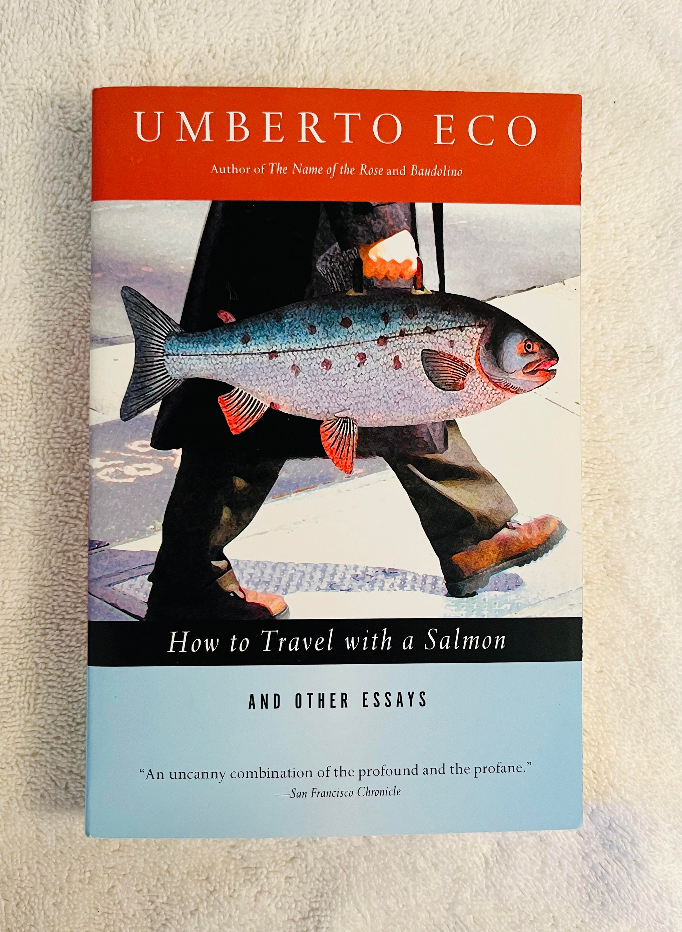 UMBERTO ECO How to Travel With a Salmon and Other Essays 1995 Soft Cover  Edition 