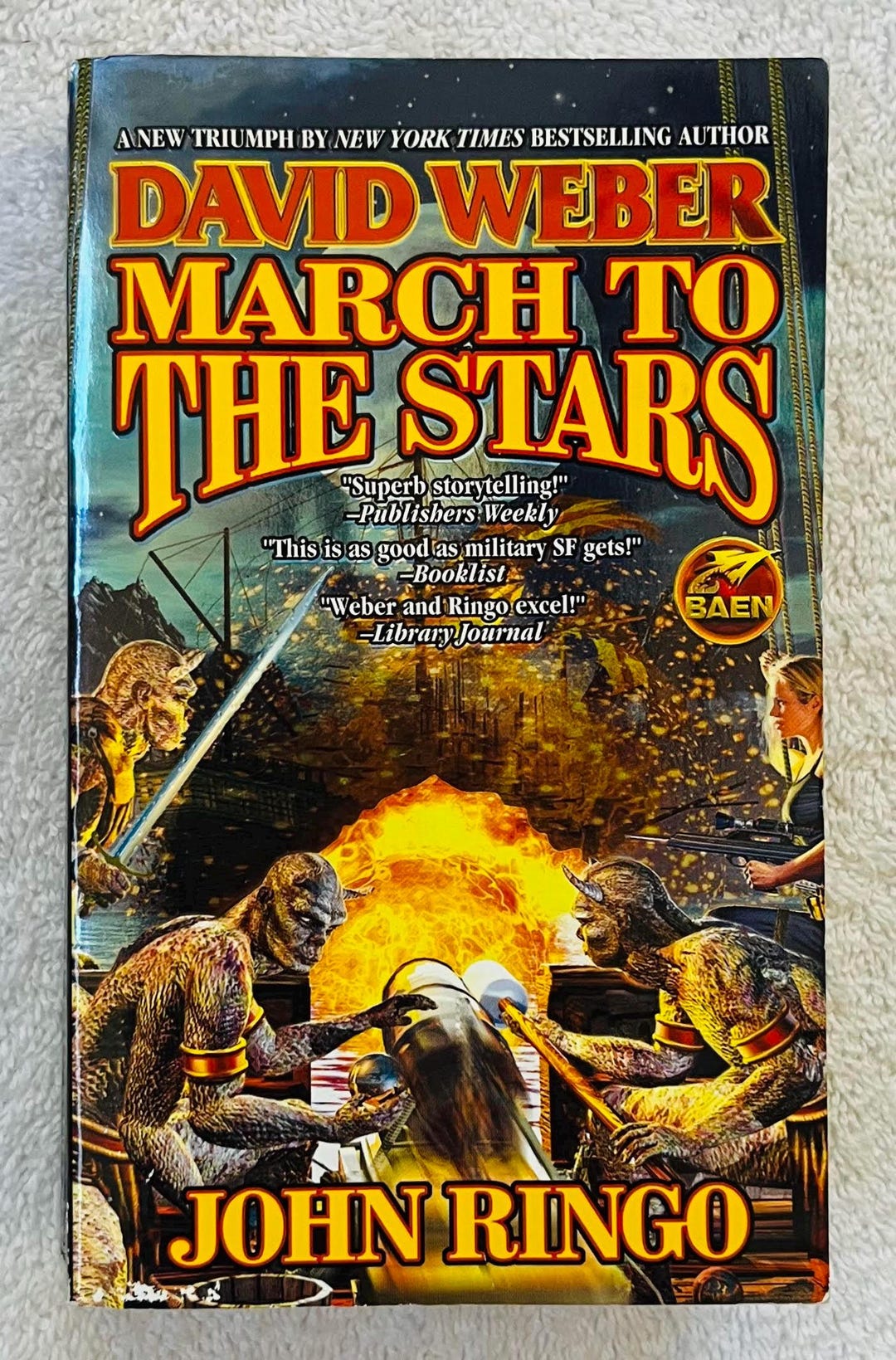 DAVID WEBER & John RINGO - March to the Stars - Paperback First ...