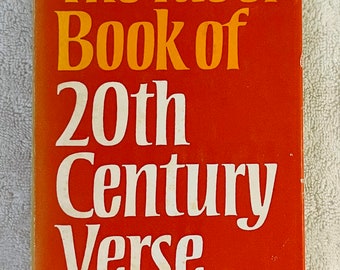 Das FABER-Buch des Twentieth-Century VERSE – 1975 Hardcover in Dj – Heath-Stubbs