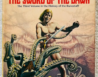 マイケル・ムアコック - 『夜明けの剣』 - 1977年 Dawペーパーバック - ルーンスタッフの歴史