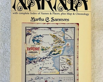 Martha C. Sammons - Un guide à travers NARNIA - 1979 Couverture souple