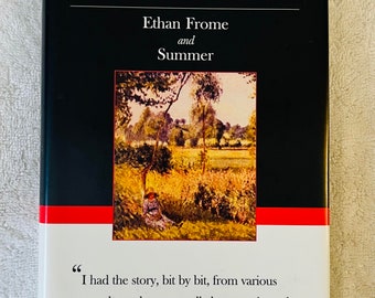 EDITH WHARTON - Ethan Frome and Summer - Borders Classics Hardcover in Dj