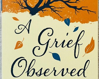 C. S. LEWIS - A Grief Observed - 2000 Harper Soft Cover Edition