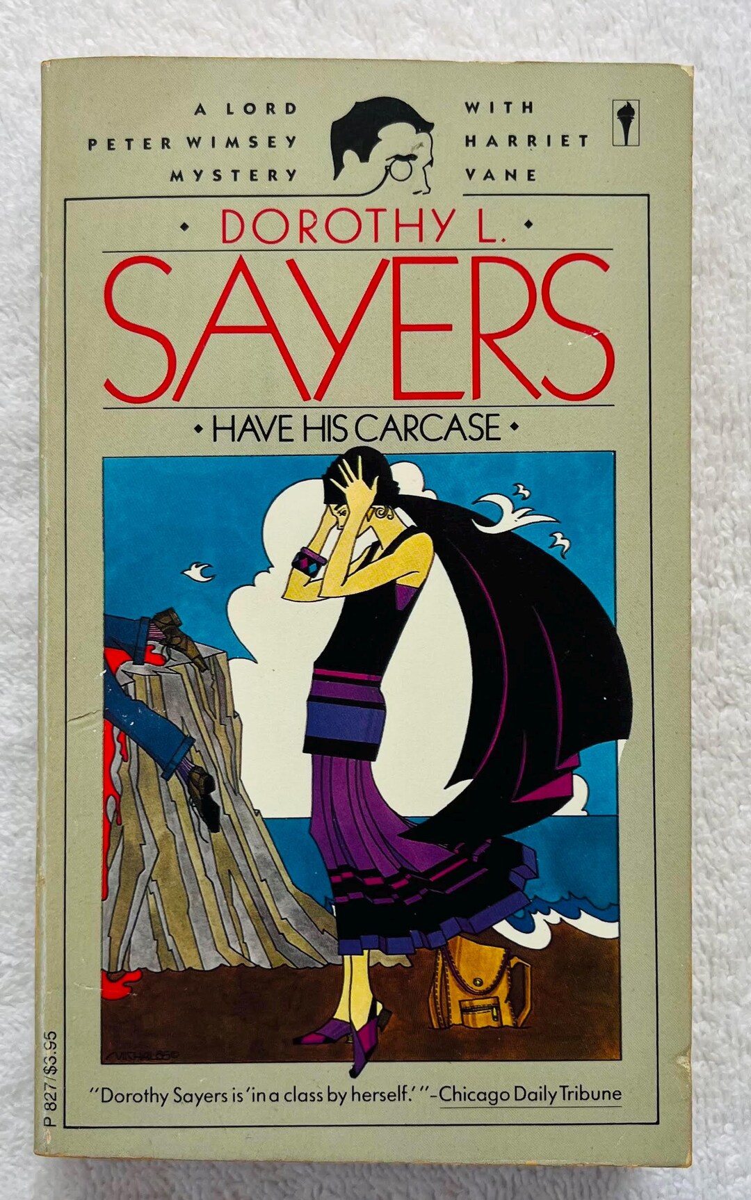 DOROTHY L. SAYERS - Have His Carcase - 1986 First Printing Paperback ...